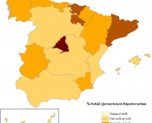 Ejecuciones hipotecarias sobre primeras residencias